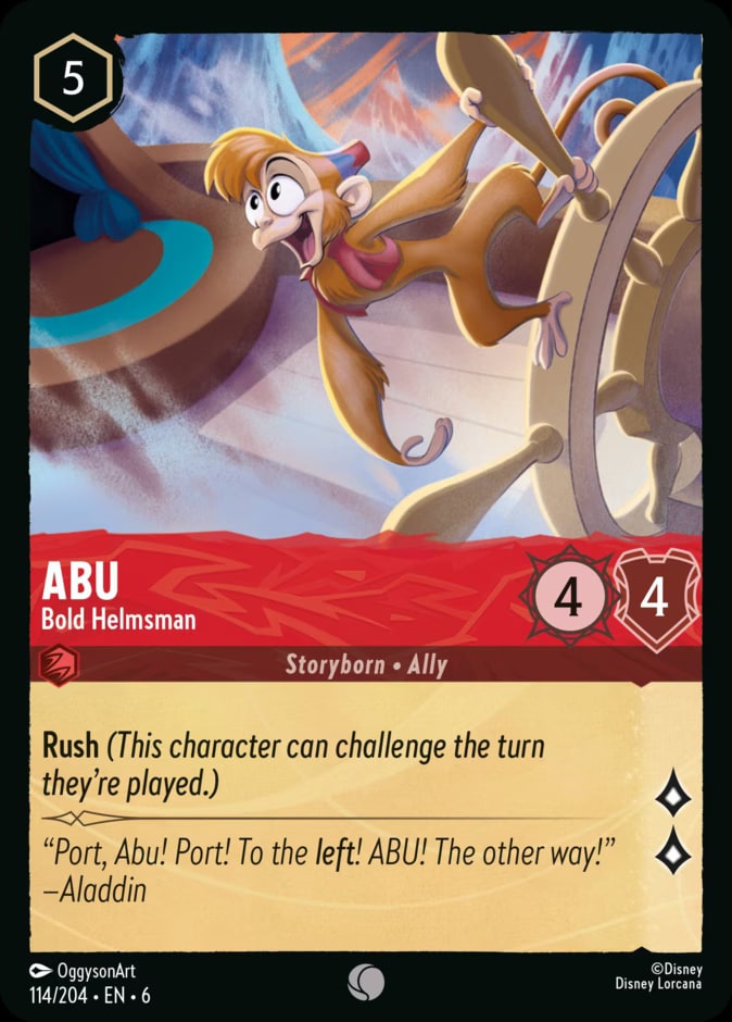 Abu - Bold Helmsman, Azurite Sea 114/204