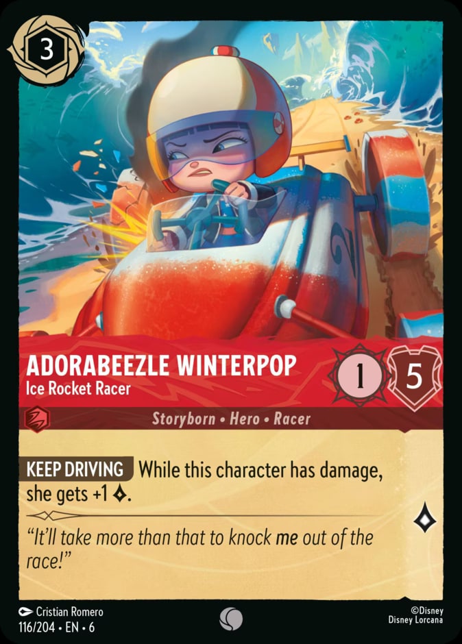 Adorabeezle Winterpop - Ice Rocket Racer, Azurite Sea 116/204