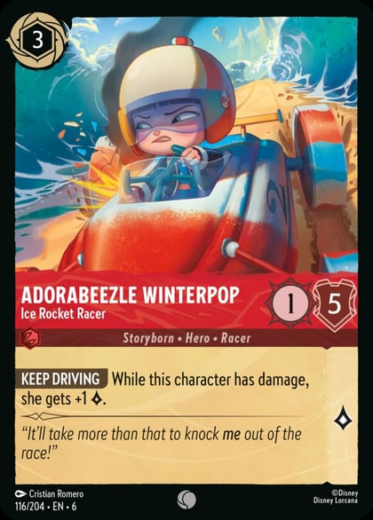 Adorabeezle Winterpop - Ice Rocket Racer, Azurite Sea 116/204