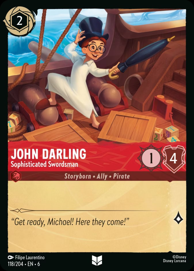John Darling - Sophisticated Swordsman, Azurite Sea 118/204