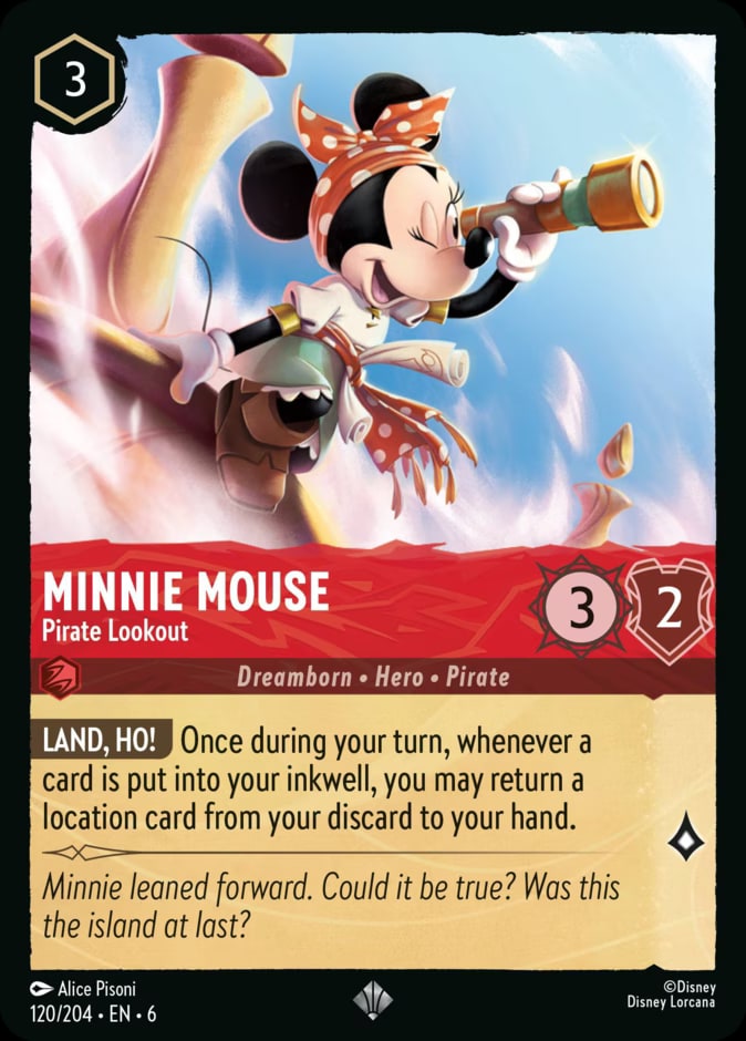 Minnie Mouse - Pirate Lookout, Azurite Sea 120/204