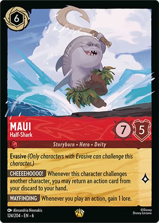 Maui - Half-Shark, Azurite Sea 124/204
