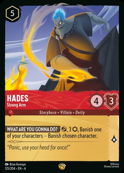Hades - Strong Arm, Azurite Sea 125/204