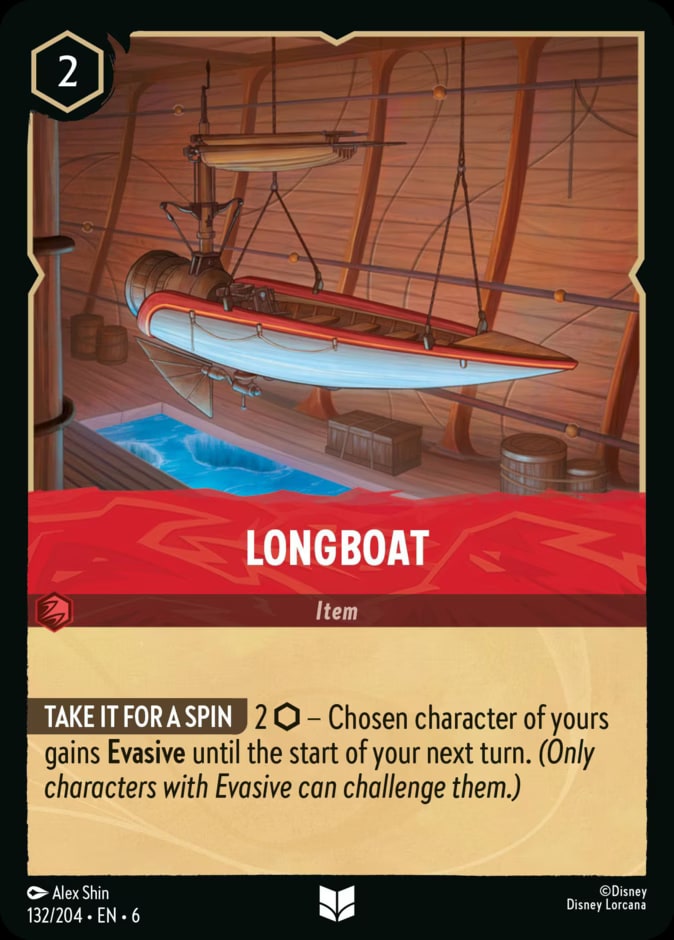 Longboat, Azurite Sea 132/204