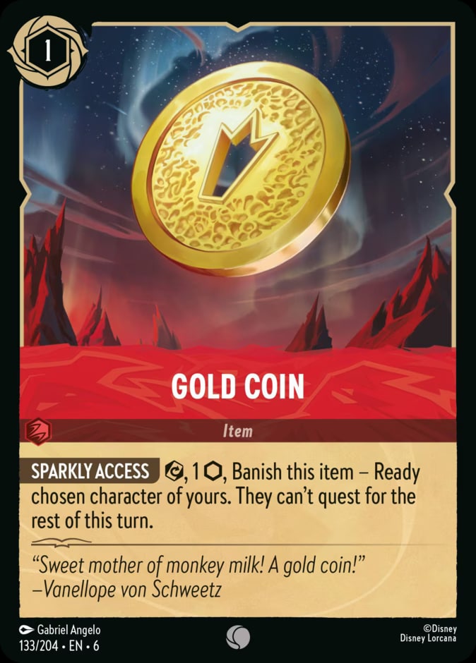 Gold Coin, Azurite Sea 133/204