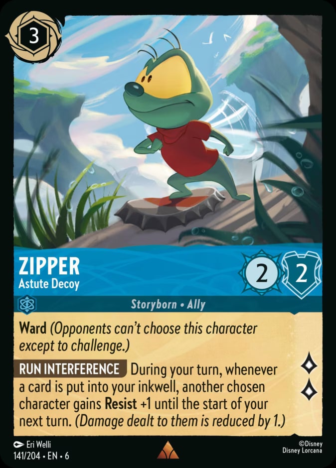 Zipper - Astute Decoy, Azurite Sea 141/204