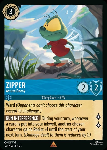 Zipper - Astute Decoy, Azurite Sea 141/204