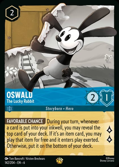Oswald - The Lucky Rabbit, Azurite Sea 142/204