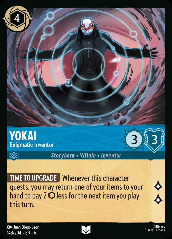 Yokai - Enigmatic Inventor, Azurite Sea 143/204