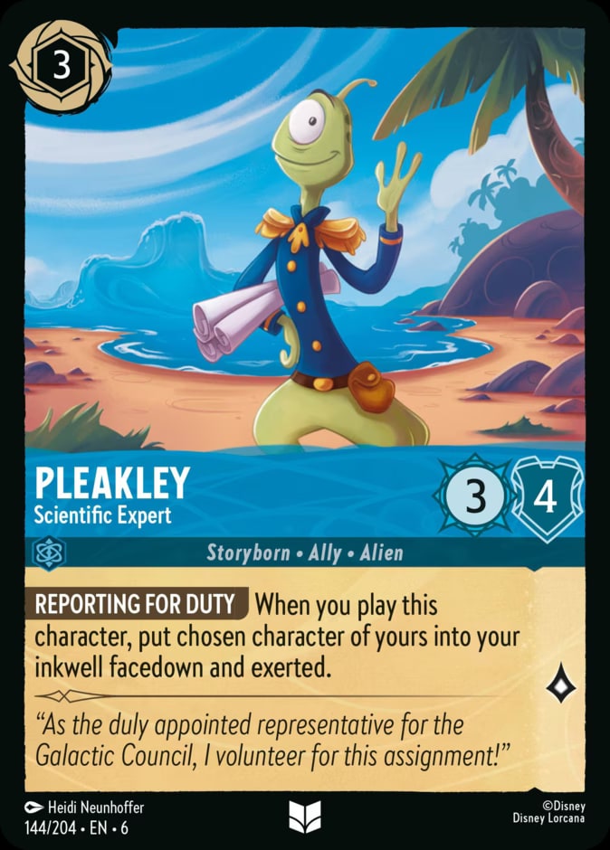 Pleakley - Scientific Expert, Azurite Sea 144/204