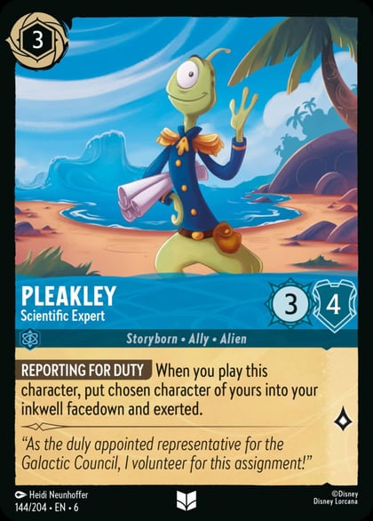 Pleakley - Scientific Expert, Azurite Sea 144/204