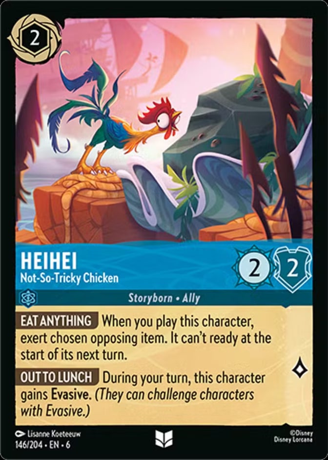 HeiHei - Not-So-Tricky Chicken, Azurite Sea 146/204