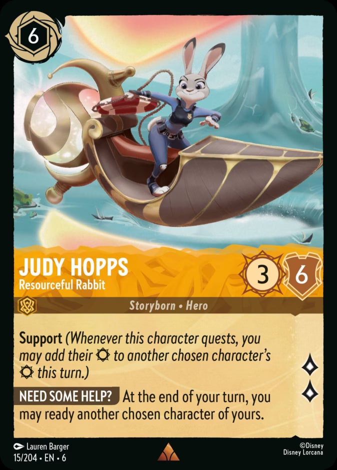 Judy Hopps - Resourceful Rabbit, Azurite Sea 15/204