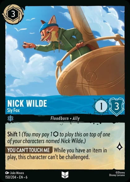 Nick Wilde - Sly Fox, Azurite Sea 150/204