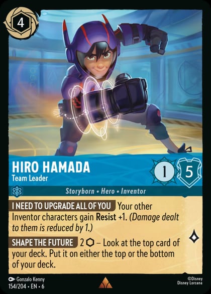 Hiro Hamada - Team Leader, Azurite Sea 154/204