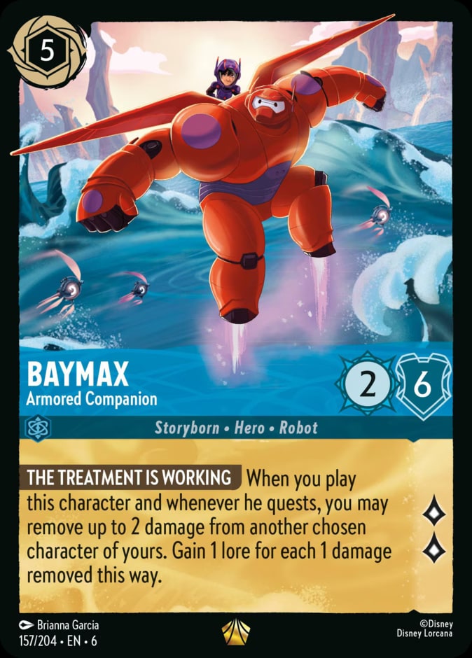 Baymax - Armored Companion, Azurite Sea 157/204
