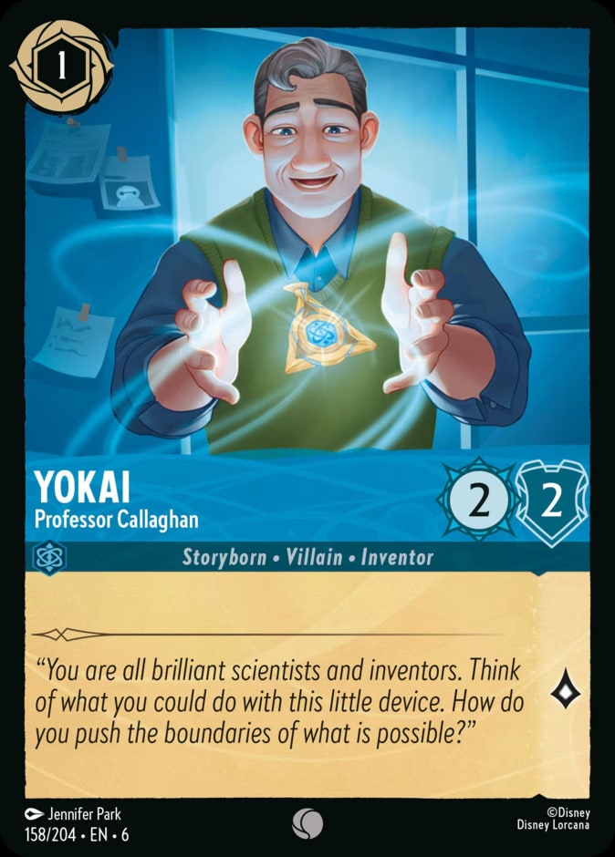 Yokai - Professor Callaghan, Azurite Sea 158/204