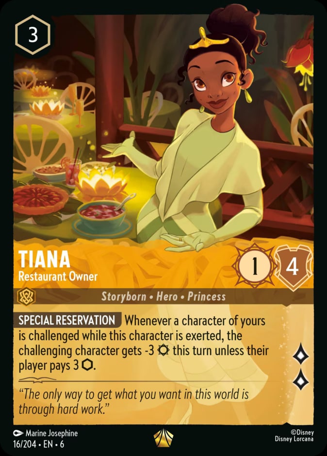 Tiana - Restaurant Owner, Azurite Sea 16/204