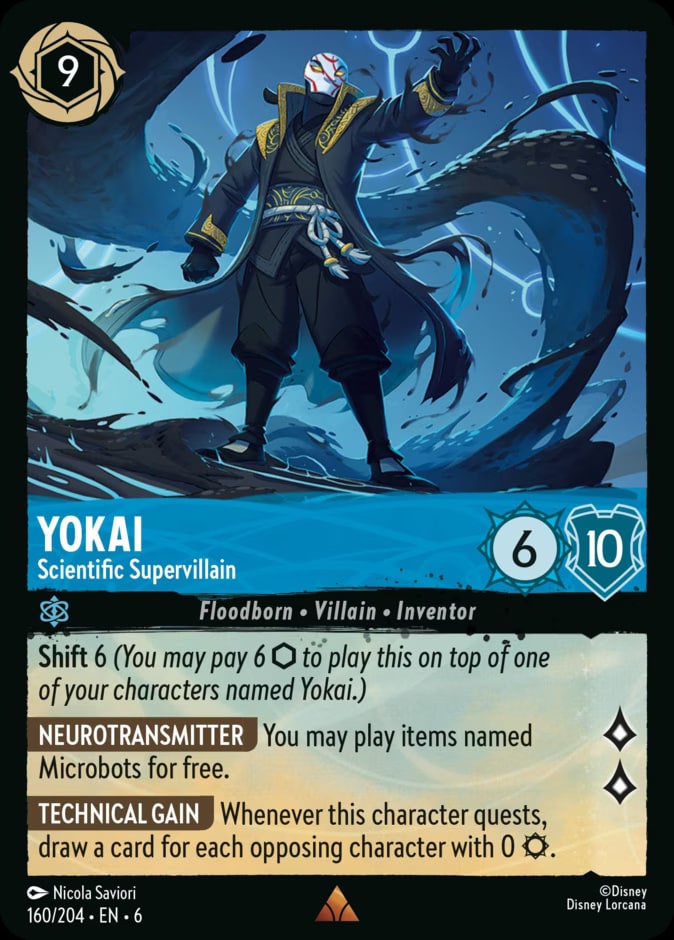 Yokai - Scientific Supervillain, Azurite Sea 160/204