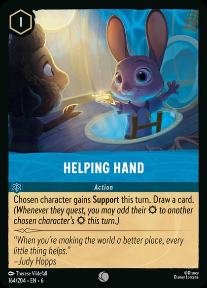 Helping Hand, Azurite Sea 164/204