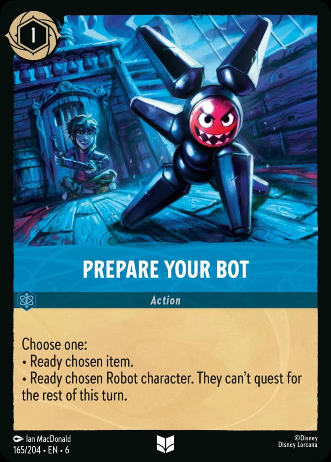 Prepare Your Bot, Azurite Sea 165/204