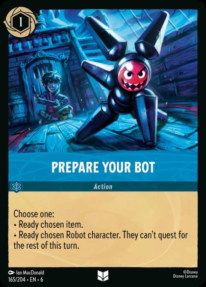 Prepare Your Bot, Azurite Sea 165/204