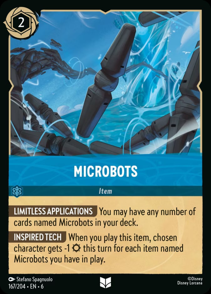 Microbots, Azurite Sea 167/204