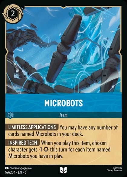 Microbots, Azurite Sea 167/204