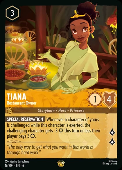 Tiana - Restaurant Owner, Azurite Sea 16/204