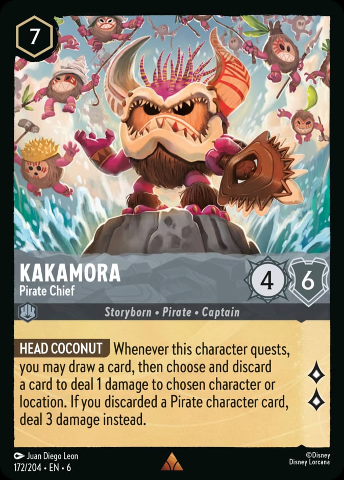 Kakamora - Pirate Chief, Azurite Sea 172/204