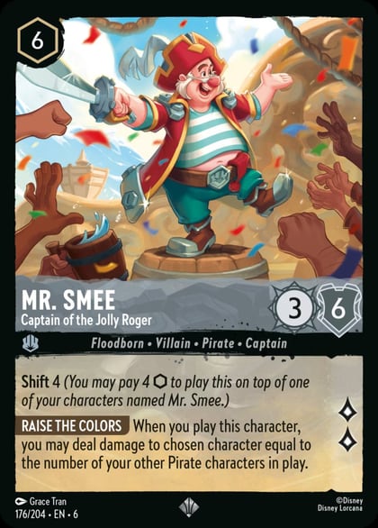 Mr. Smee - Captain of the Jolly Roger, Azurite Sea 176/204