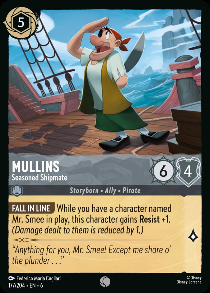 Mullins - Seasoned Shipmate, Azurite Sea 177/204