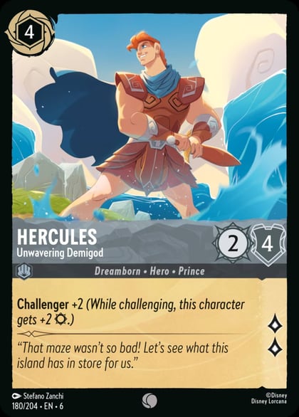 Hercules - Unwavering Demigod, Azurite Sea 180/204