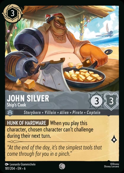 John Silver - Ship's Cook, Azurite Sea 181/204