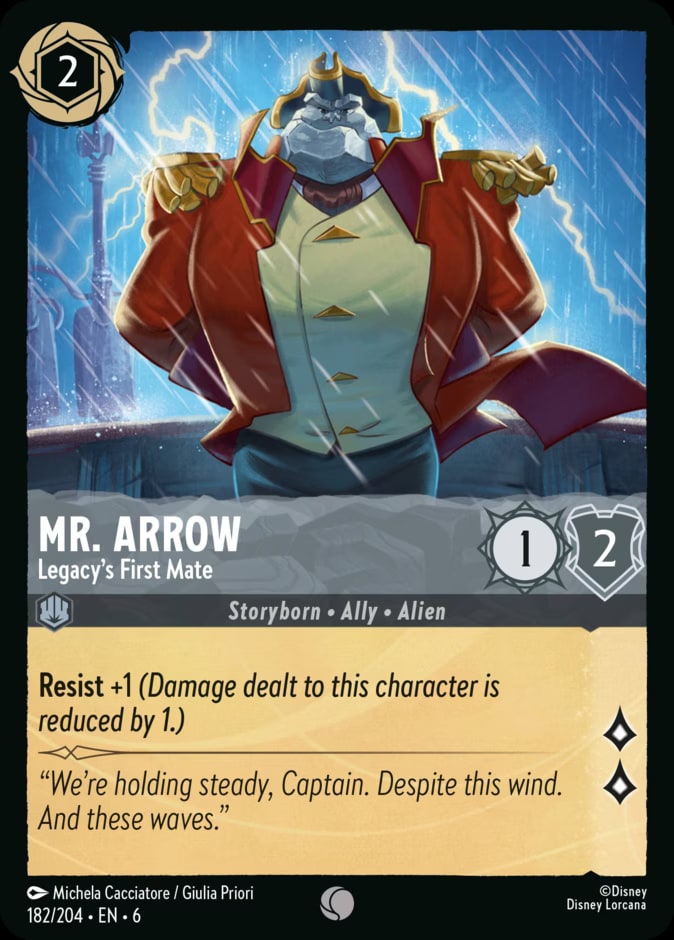 Mr. Arrow - Legacy's First Mate, Azurite Sea 182/204
