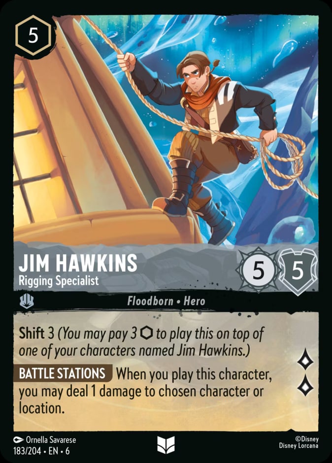 Jim Hawkins - Rigging Specialist, Azurite Sea 183/204