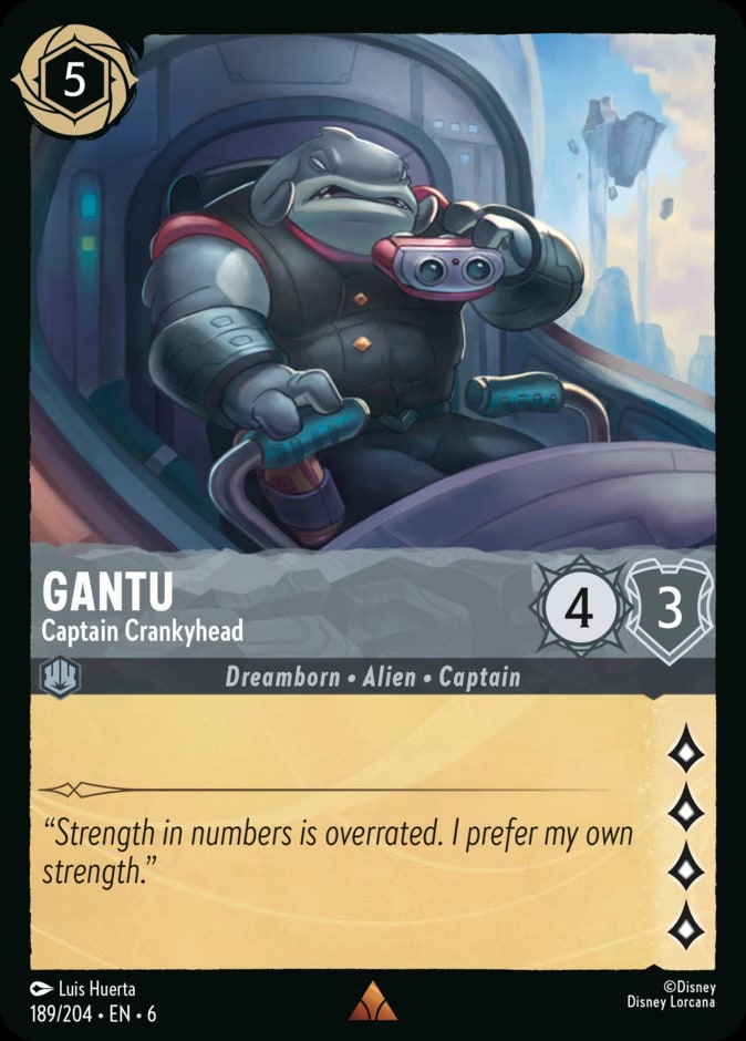 Gantu - Captain Crankyhead, Azurite Sea 189/204