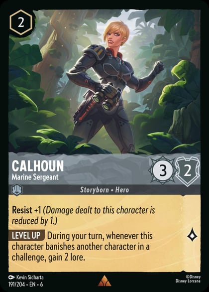 Calhoun - Marine Sergeant, Azurite Sea 191/204