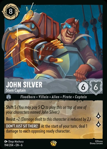 John Silver - Stern Captain, Azurite Sea 194/204