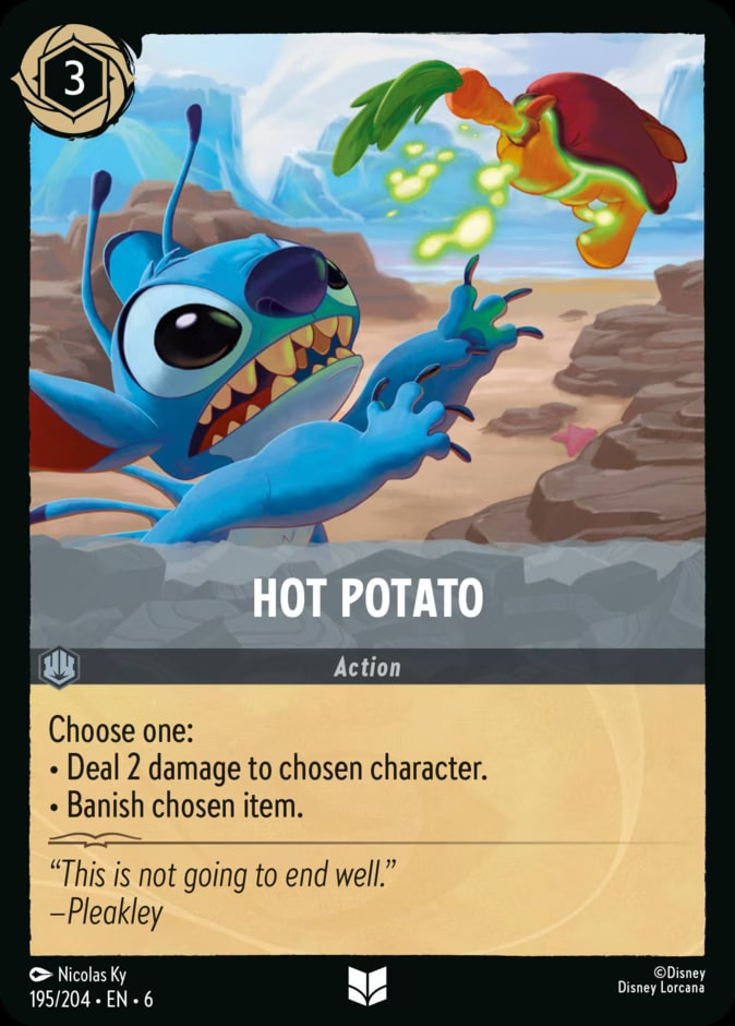 Hot Potato, Azurite Sea 195/204