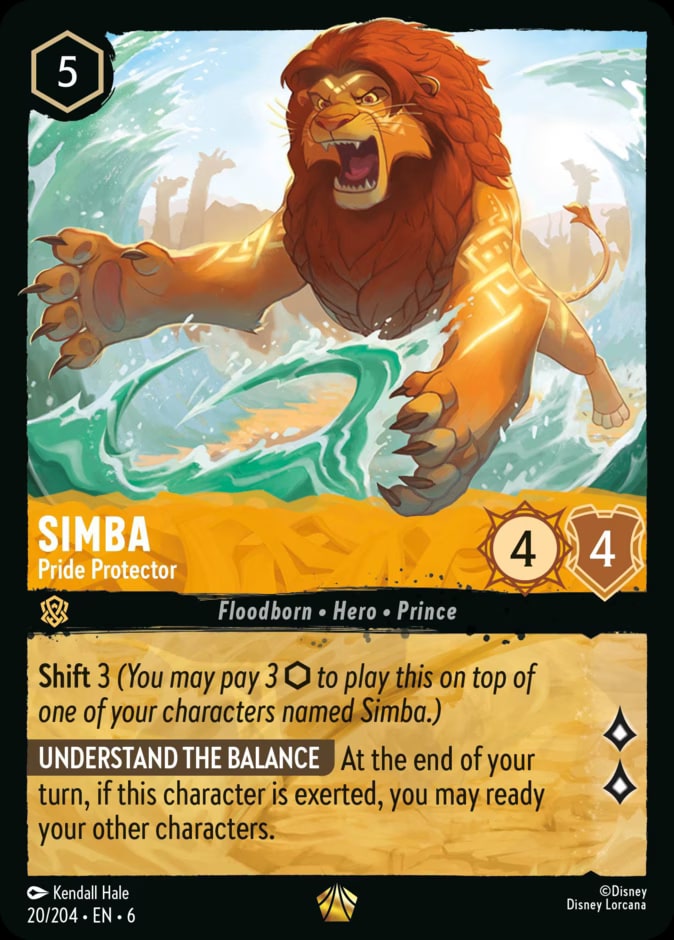 Simba - Pride Protector, Azurite Sea 20/204