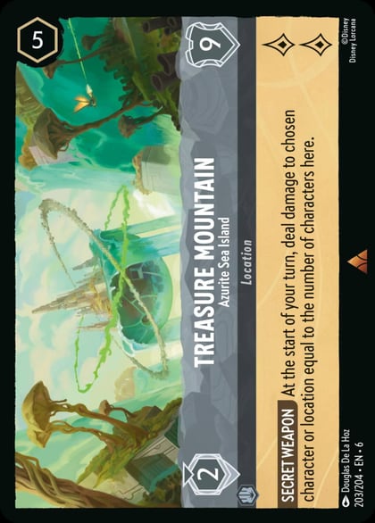 Treasure Mountain - Azurite Sea Island, Azurite Sea 203/204