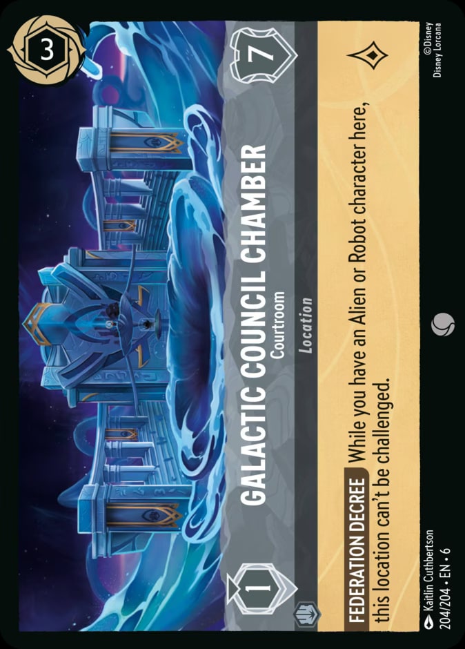Galactic Council Chamber - Courtroom, Azurite Sea 204/204
