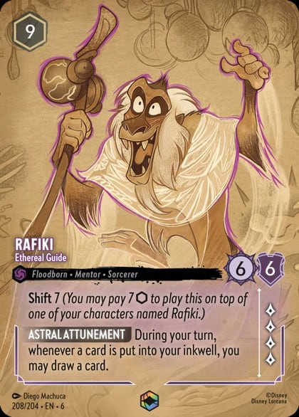 Rafiki - Ethereal Guide (Enchanted), Azurite Sea 208/204