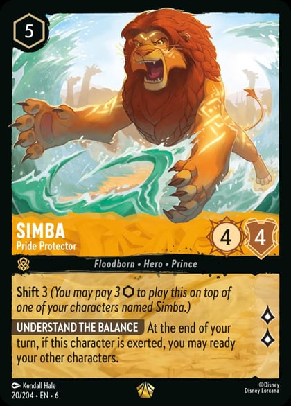Simba - Pride Protector, Azurite Sea 20/204