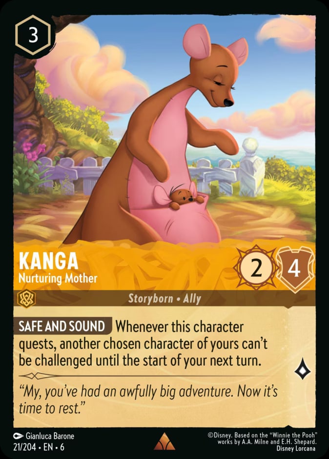 Kanga - Nurturing Mother, Azurite Sea 21/204
