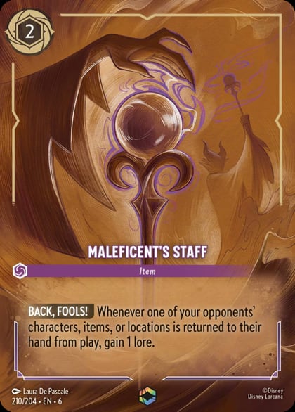 Maleficent's Staff (Enchanted), Azurite Sea 210/204