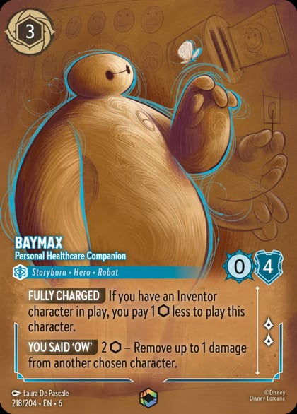 Baymax - Personal Healthcare Companion (Enchanted), Azurite Sea 218/204