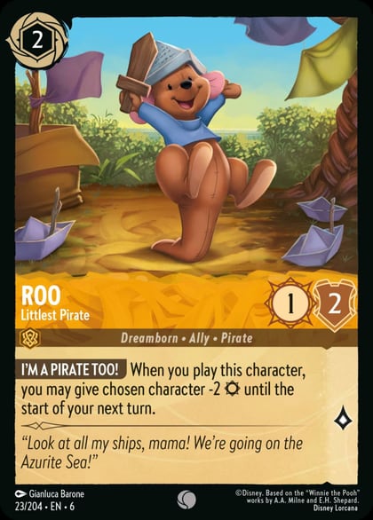 Roo - Littlest Pirate, Azurite Sea 23/204