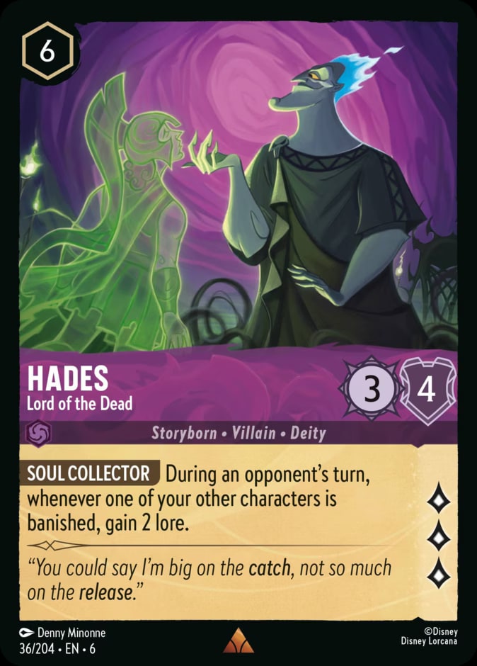 Hades - Lord of the Dead, Azurite Sea 36/204
